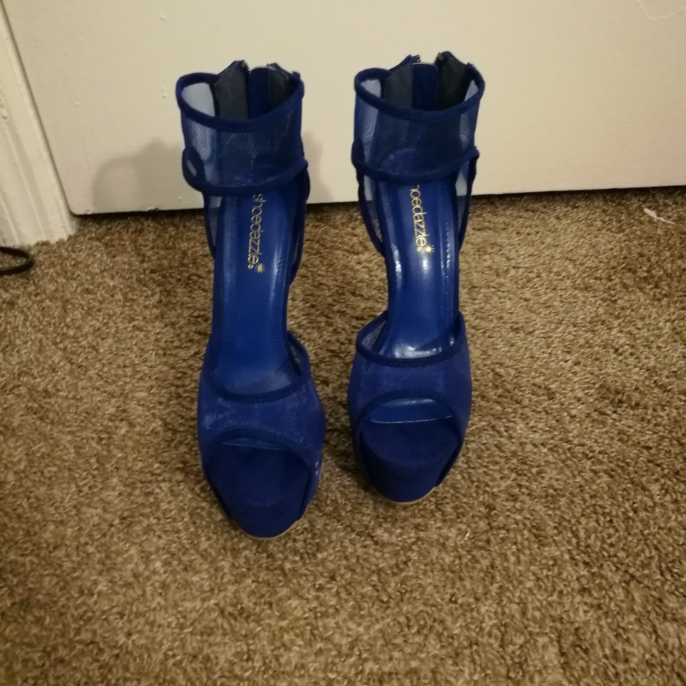 Royal Blue Heels